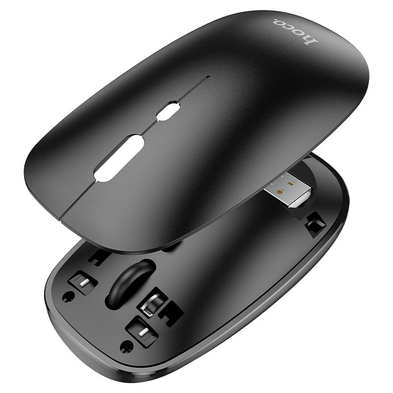 Миша бездротова Hoco GM15 Art Bluetooth + 2.4G - Зображення 4