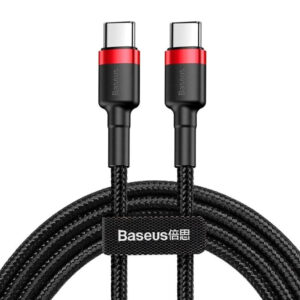 Дата кабель Baseus Cafule Type-C to Type-C PD2.0 60W (2m) (CATKLF-H)