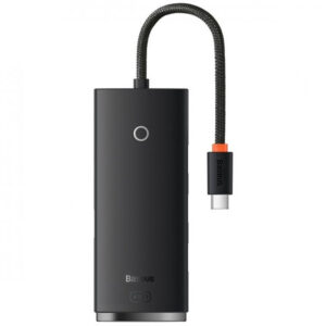 Перехідник HUB Baseus Lite Series 4in1 (Type-C to 4xUSB 3.0) 25cm (WKQX03)