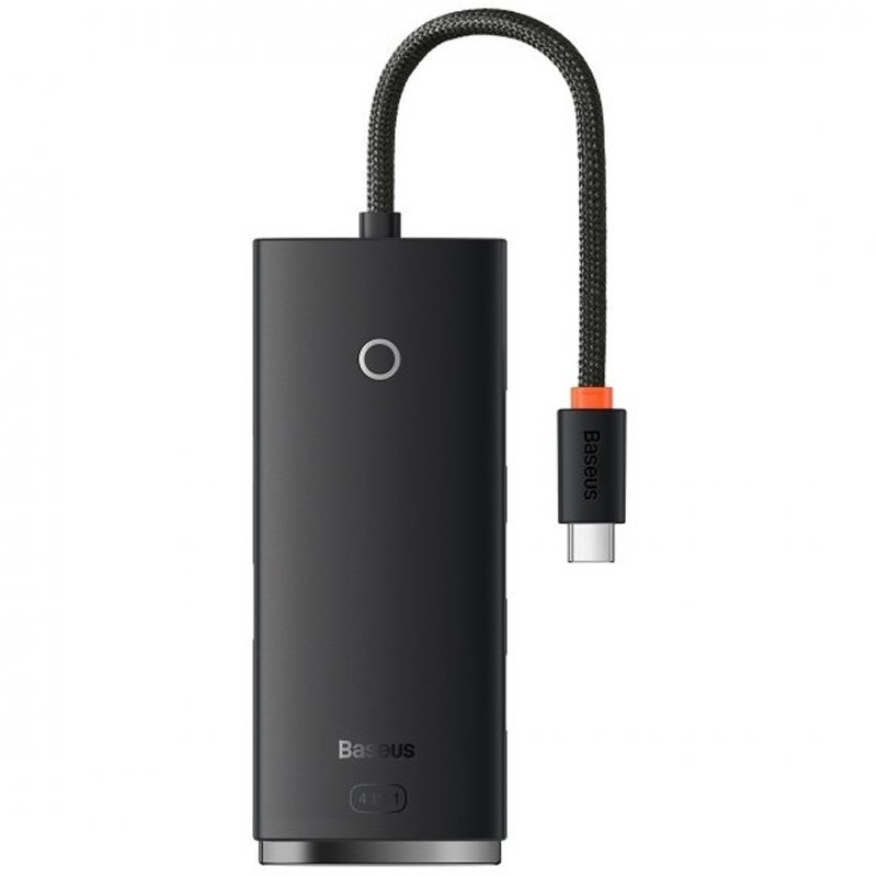Перехідник HUB Baseus Lite Series 4in1 (Type-C to 4xUSB 3.0) 25cm (WKQX03)
