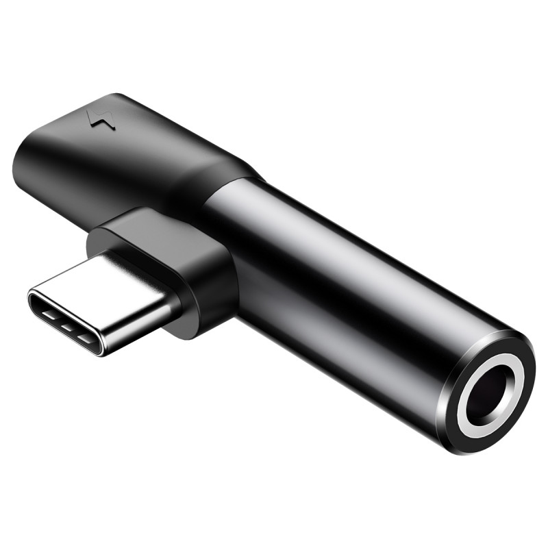 Перехідник Baseus L41 Type-C to Type-C + 3.5mm (CATL41) - Зображення 2