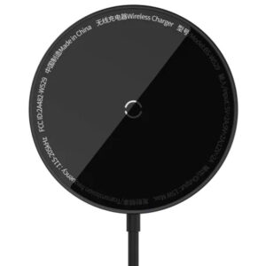 Бездротовий зарядний пристрій Baseus Simple Mini3 Magnetic Wireless Charger 15W (CCJJ0400)