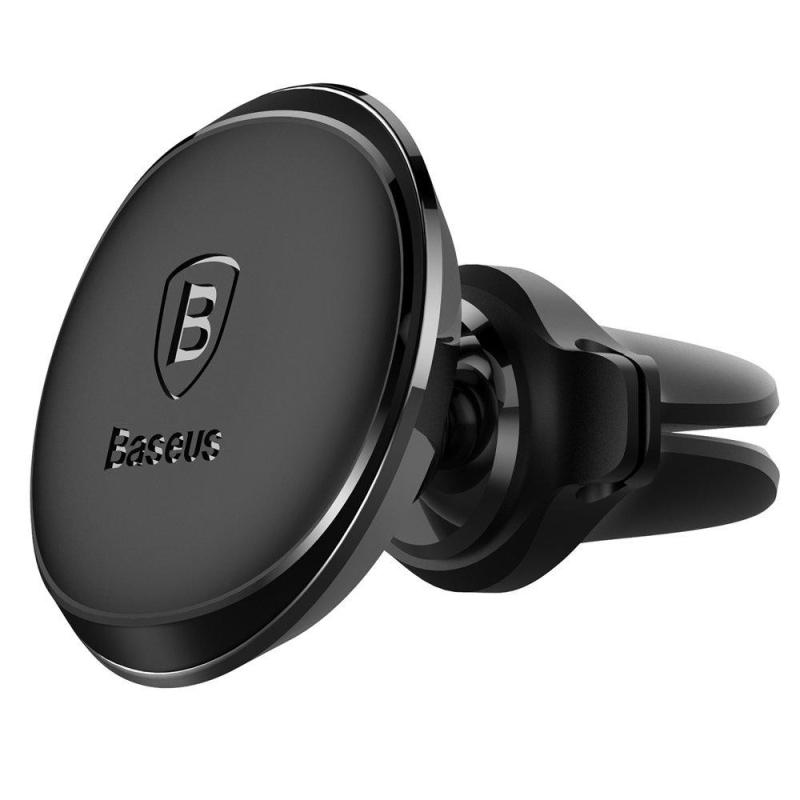 Автотримач Baseus Magnetic OS with cable clip (air outlet) (C40141201113) - Зображення 2