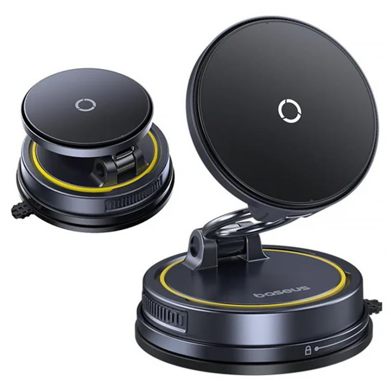 Автотримач з БЗП Baseus PrimeTrip VC2 Flex Pro Magnetic Wireless Charging (C0013F) - Зображення 3