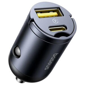 Автомобільний зарядний пристрій Baseus Tiny Star Mini 30W (1USB-A/1C) (C00035001121)