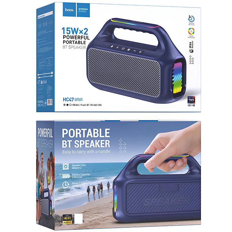Bluetooth Колонка Hoco HC47 Delight 15W - Зображення 3