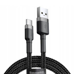 Дата кабель Baseus Cafule USB to Type-C Cable 2A (2m) (CATKLF-C)