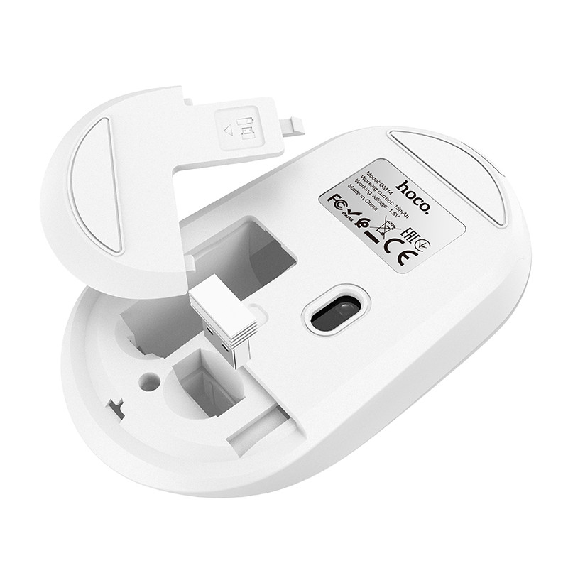 Миша бездротова Hoco GM14 Platinum 2.4G - Зображення 2