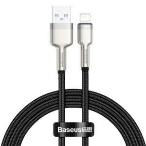 Дата кабель Baseus Cafule Metal USB to Lightning 2.4A (2m) (CALJK-B0)