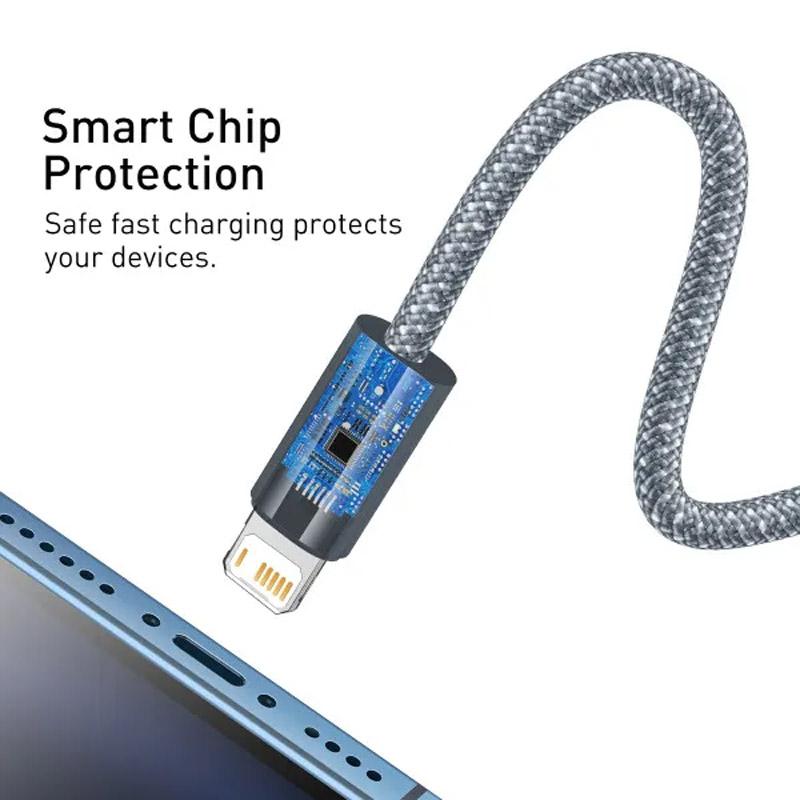 Дата кабель Baseus Dynamic Series USB to Lightning 2.4A (2m) (CALD00050) - Зображення 3