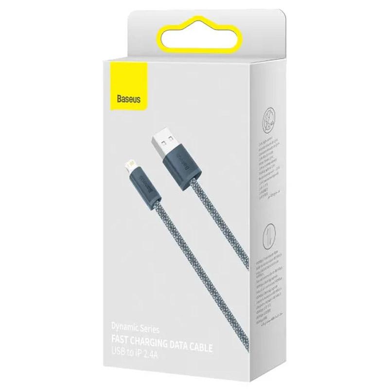 Дата кабель Baseus Dynamic Series USB to Lightning 2.4A (2m) (CALD00050) - Зображення 6