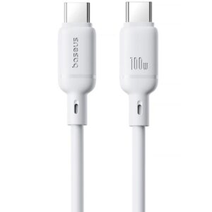Дата кабель Baseus Silky Series OS Fast Charging Type-C to Type-C 100W (1m) (P10377704)