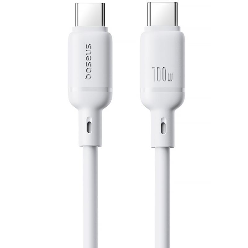 Дата кабель Baseus Silky Series OS Fast Charging Type-C to Type-C 100W (1m) (P10377704)