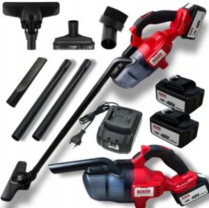Акумуляторний пилосос Boxer BX-3292 з набором насадок та акумулятором 48В