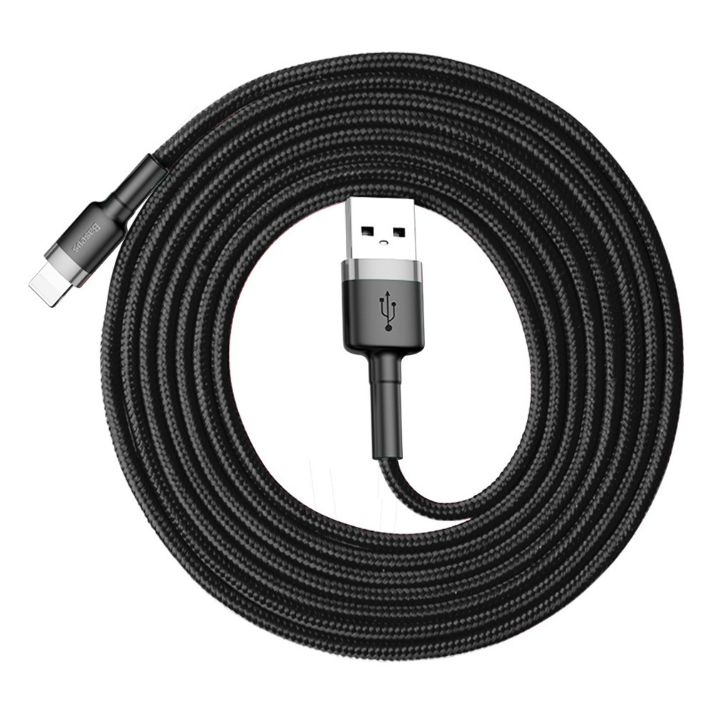 Дата кабель Baseus Cafule USB to Lightning 1.5A (2m) (CALKLF-C) - Зображення 4