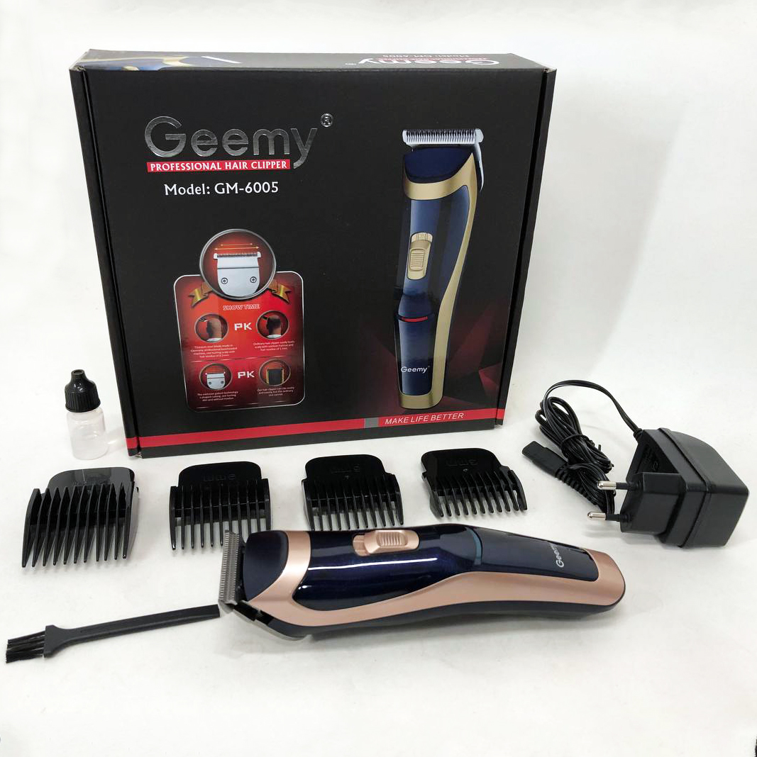 Машинка для стрижки Gemei GM-6005, Багатофункціональна акумуляторна машинка для стрижки - Зображення 2