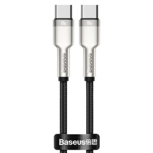 Дата кабель Baseus Cafule Metal Type-C to Type-C 100W (2m) (CATJK-D)
