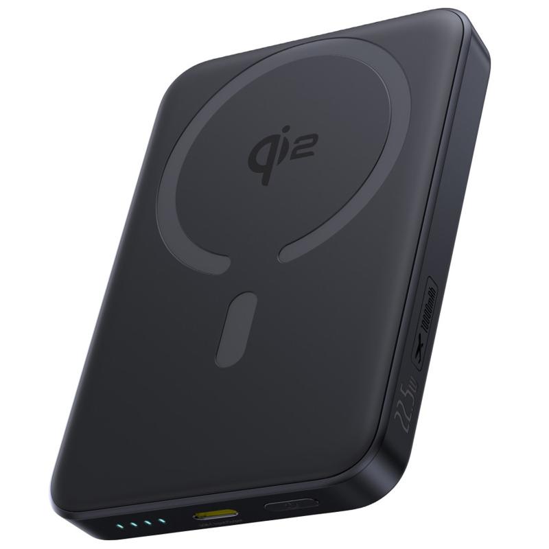 Повербанк Power Bank Baseus EnerFill FM12 Qi2 Magnetic 22.5W з БЗП 10000mAh (E00285)