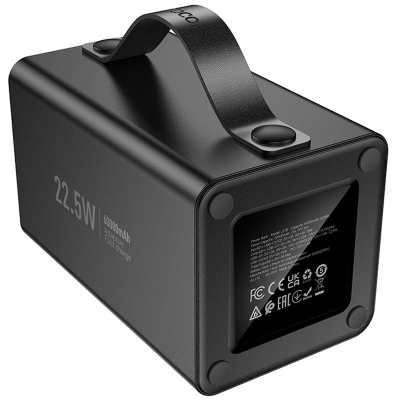 Повербанк Power Bank Hoco J138 22.5W+PD20W+DC12V 60000 mAh - Зображення 3