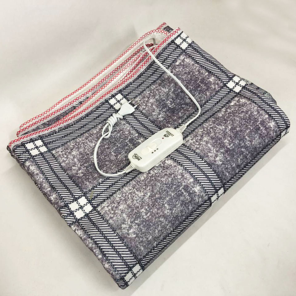 Електропростирадло електричне простирадло з підігрівом Electric Blanket 70х150см Gray - Зображення 5