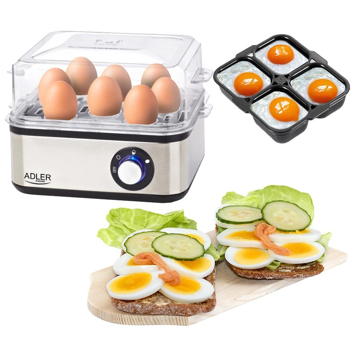 Яйцеварка Adler AD 4486 800Вт - Зображення 2