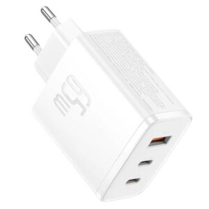 Мережевий зарядний пристрій Baseus Cube Pro Fast Charger PD65W (1USB-A/2C) (P10111404)