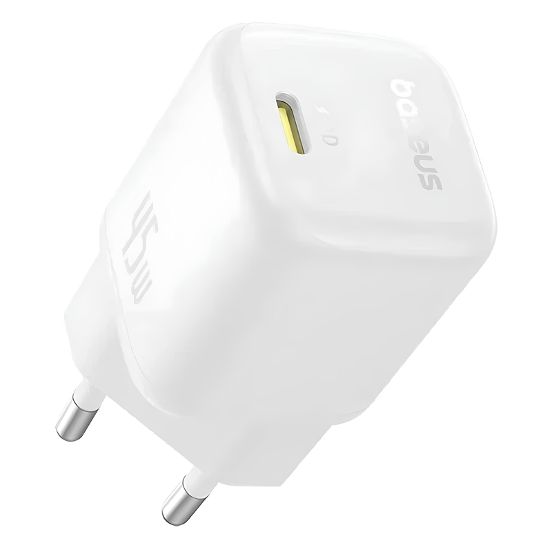 Мережевий зарядний пристрій Baseus EnerFill FN22 Fast Charger PD45W (1USB-C) (E01233) - Зображення 3