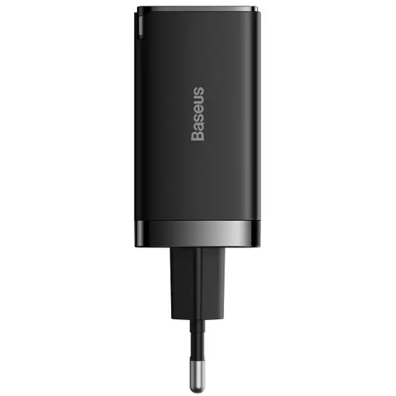 Мережевий зарядний пристрій Baseus GaN5 Pro PD65W+QC3.0 (1USB-A/2C) + кабель Type-C to Type-C (CCGP12020) - Зображення 2