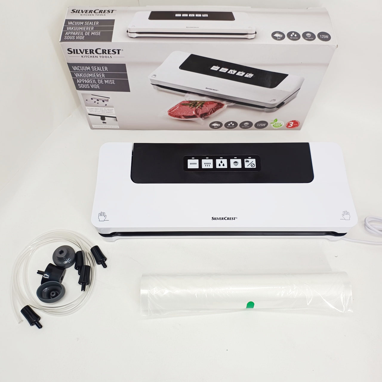 Вакуумний пакувальник Silver Crest SV 125 C6 White - Зображення 5