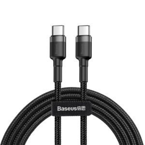 Дата кабель Baseus Cafule Type-C to Type-C PD2.0 60W (2m) (CATKLF-H)