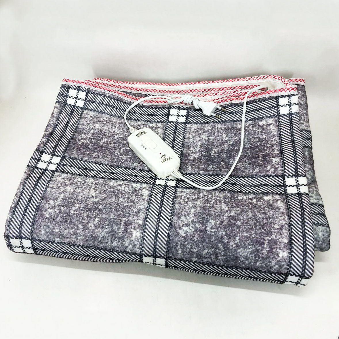 Електропростирадло електричне простирадло з підігрівом Electric Blanket 70х150см Gray - Зображення 6