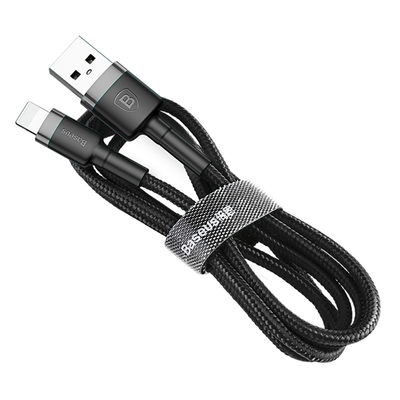 Дата кабель Baseus Cafule USB to Lightning 1.5A (2m) (CALKLF-C) - Зображення 2